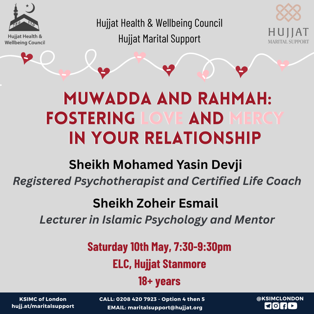 Hujjat Marital Support event