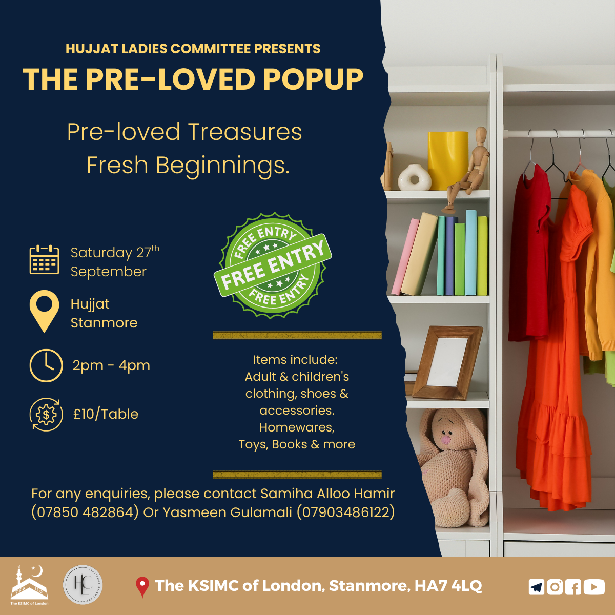 Pre-loved Popup