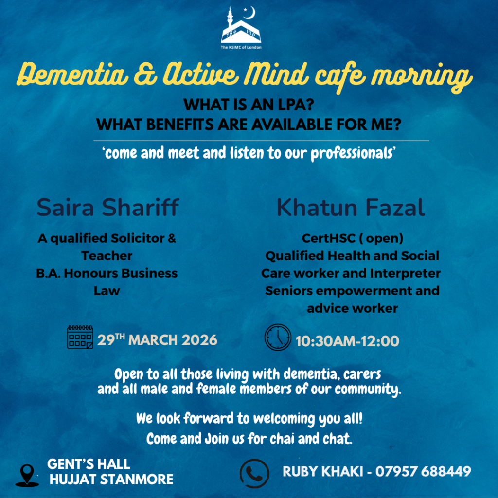 Dementia & Active Mind Cafe Morning